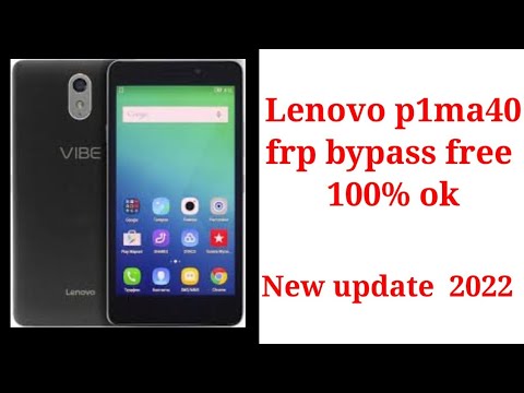 Lenovo  p1ma40 frp bypass 100% ok 2022