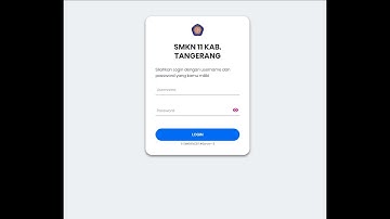 Cara Login CBT SMKN 11 Kab. Tangerang