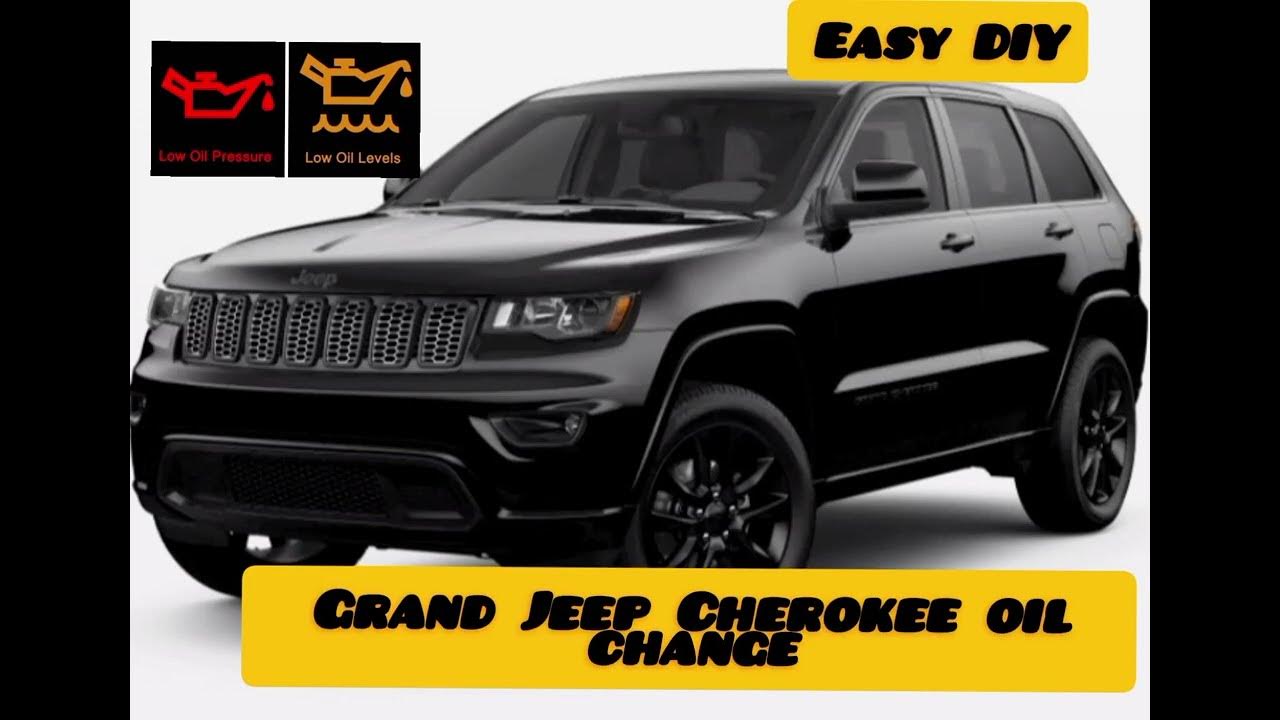 Grand Jeep Cherokee Oil Change in 15 Minutes. YouTube
