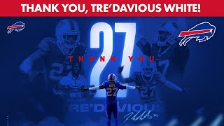 Thank You, Tre'Davious White | Buffalo Bills