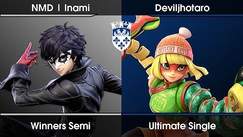 Versailles Esport Smash 2023 - Inami (Joker) Vs. Deviljhotaro (Min Min) SSBU Ultimate Tournament