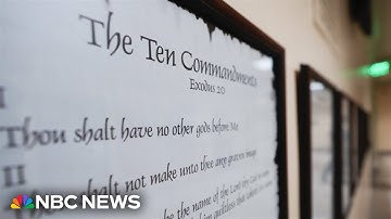 Federal judge blocks Louisiana law over displaying Ten Commandments in public schools