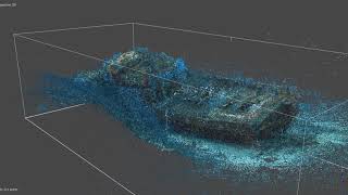 Mr. Bud Shipwreck, Roatan, Honduras / Photogrammetry: Sparse Cloud Net Worth