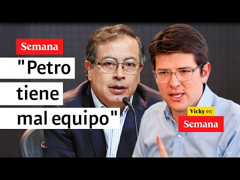 “Su modelo de gobierno fracasó, tiene mal equipo”: le dice Miguel Uribe a Petro | Vicky en Semana