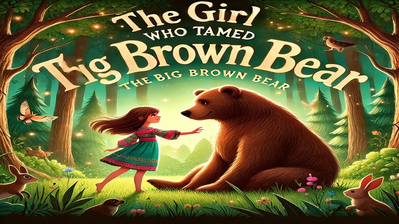 The Brave Little Girl and the Big Brown Bear: A Heartwarming Tale - YouTube