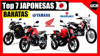 Top 7 Motos JAPONESAS BARATAS  | Menos de 60,000 MXN