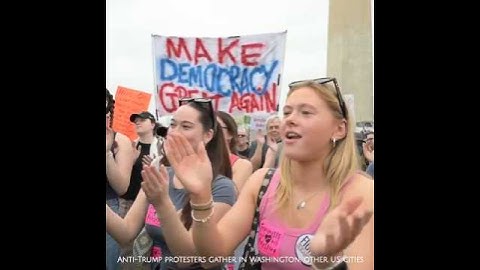 Hundreds of thousands protest Trump, Musk in nationwide 
