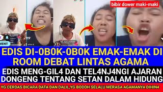 Poor Edis‼️ Edis Gets Grilled by Angry Moms in Inter-Religious Debate; Edis Still Wins by a Lands...