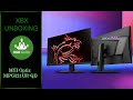 MSI Gaming Optix MPG321UR-QD LCD Unboxing a test XkoGuru (Dokonalý Xboxový monitor)