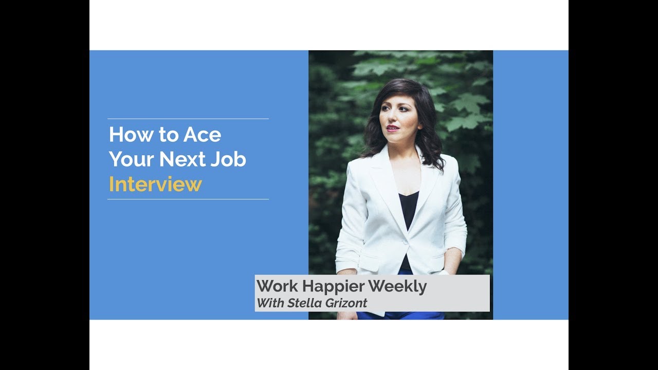 How to Ace Your Next Job Interview - YouTube
