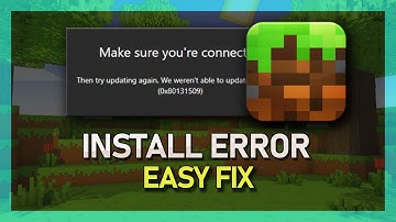 Fix Minecraft Launcher Installation Error - Make Sure You’re Connected