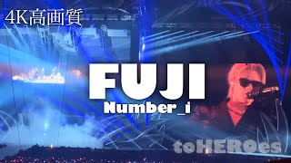 高画質4K【Number_i】FUJI〜MC【wink first】 toHEROes TOBE first dome 2024/3/14 2160p