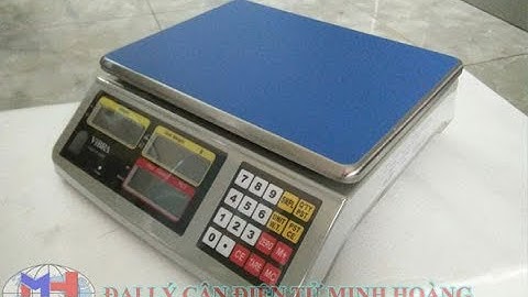 Hướng dẫn sử dụng cân dếm ALC Vibra Shinko