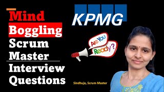 KPMG ⭐scrum master interview questions and answers for experienced ⭐