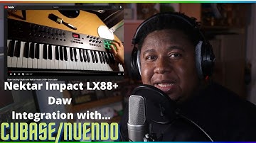 Nektar Impact LX88+ // Daw Integration with Cubase and Nuendo