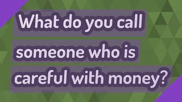 What do you call someone who thinks money is everything? (2024)