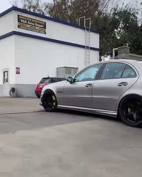 W211 E55 AMG  Brutal sound