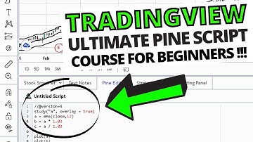 How To Use TradingView Pine Script (Lessons 1 - 8)