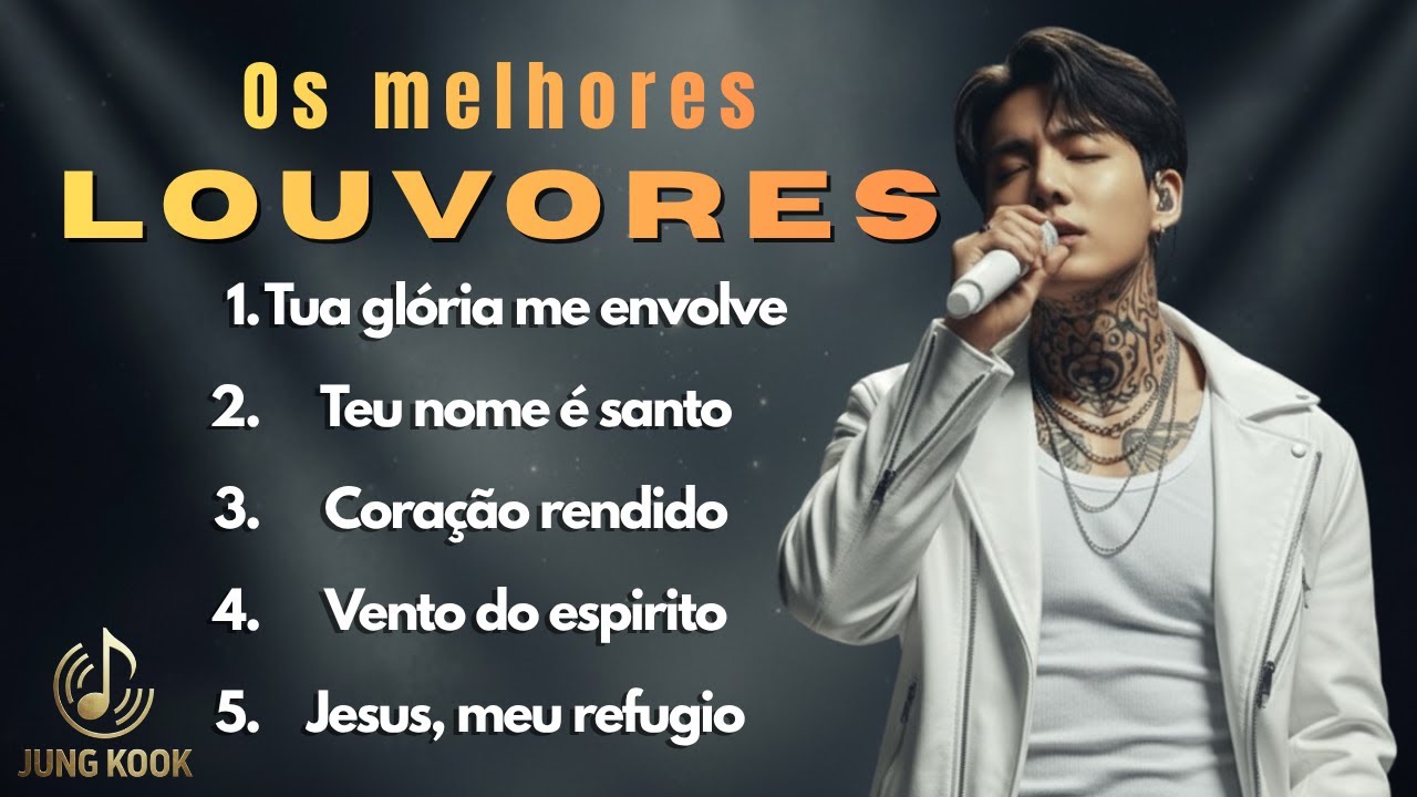 Os Melhores Louvores | Lançamento 2025 | JUNG KOOK - Música Gospel