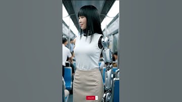 The beautiful robot in the carriage#subway #metro #citylife  #cinematic #aesthetic #dailyvlog