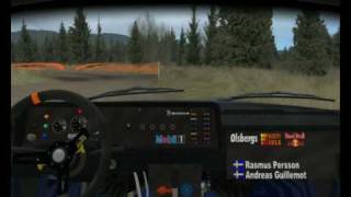 Red Bull Olsbergs Rally Team Falstone Volvo 240