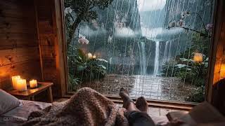 Soft Rain & Cozy Cabin | Let Your Thoughts Settle