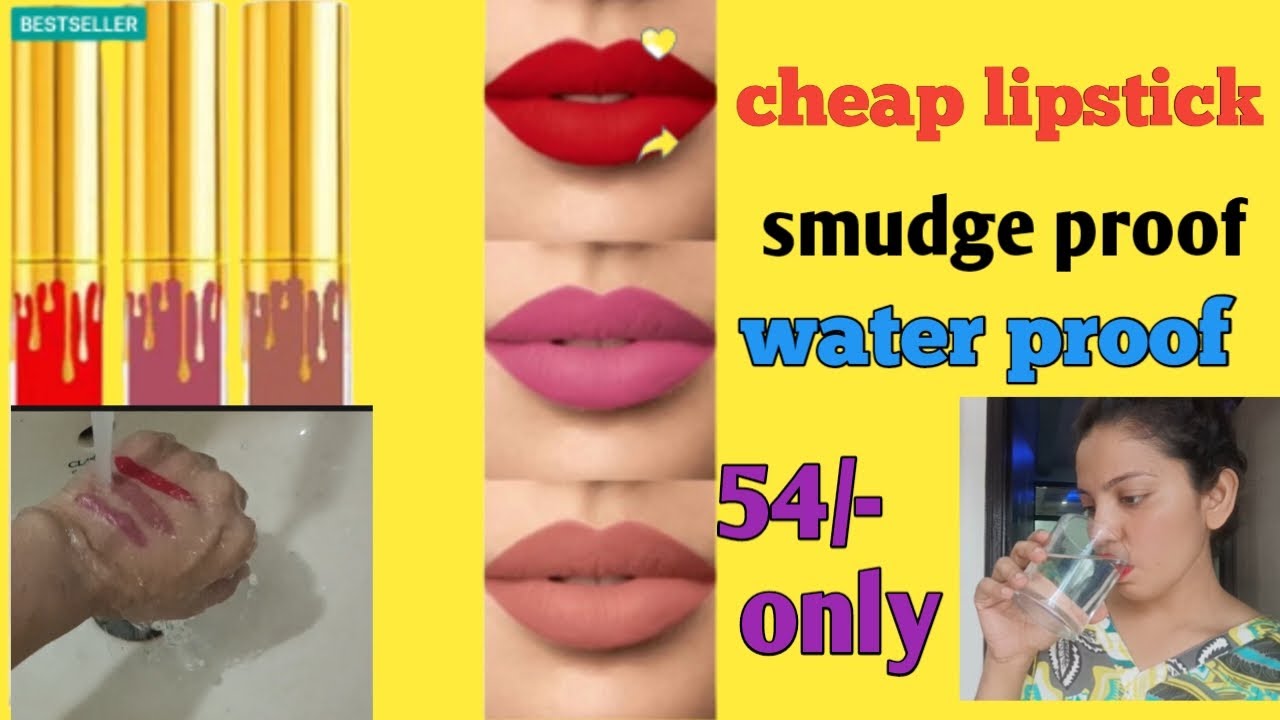BLUSHIS best liquid lipstick ever! smudge proof,water proof,non sticky