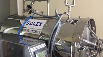 Horizontal Autoclave Steam sterilizer with PLC as per NABH / Fully Automatic / CSSD / HOSPITAL