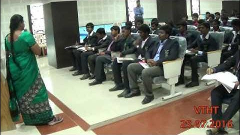 VELTECH HIGHTECH DEPT OF CIVIL GUEST LECTURE 25 07 2016