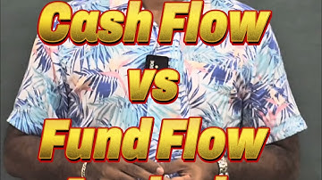 Difference between cash flow analysis and fund flow analysis