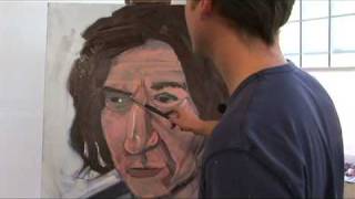 Painting: Completing an Expressionist Portrait : Expressionist Portrait Painting: Finishing Touches Profile