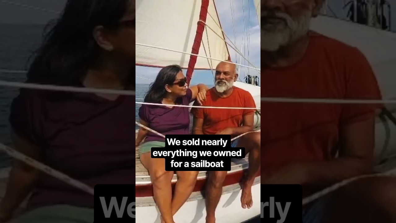 ⁣How far would you go to build the life you truly want? #indiansailingfamily #indiansailors #sailing