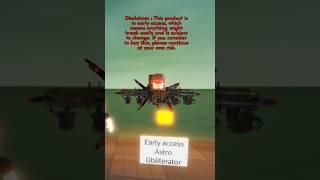 Destroying server with Astro Obliterator in Roblox Skibidi PvP Game