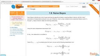 Pandas for Predictive Analysis using scikit-learn : Naive Bayes Classificatn Algo | packtpub.com