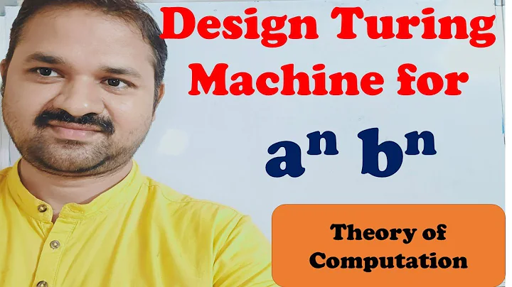 Turing Machine for a^n b^n || Design || Construct || TOC || FLAT || Theory of Computation