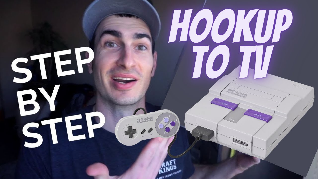 How to Test and Hook up a SNES to a Modern TV and an Old CRT Step