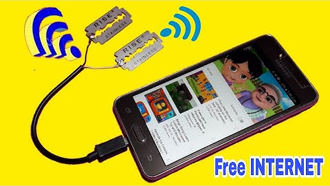 How to make Free internet Unlimited 100% Work -  How to Get Free INTERNET Free WiFi - 2019