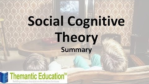 Social cognitive theory - A full summary and evaluation