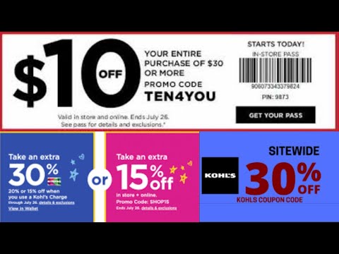 today kohls cash codes