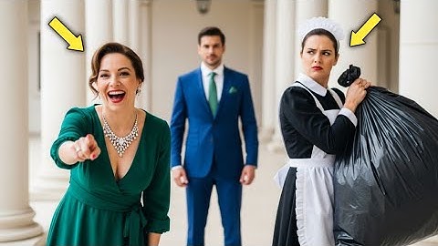 Millionaire Catches His Fiancée Humiliating the Maid... What She Did Left Everyone Speechless