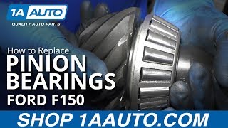 How to Replace Pinion Bearings 0914 Ford F150