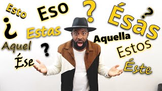 How To Use ESTE, ESTA, ESE, ESAS, ESTO, ESO And MORE In Spanish (Quiz Included)