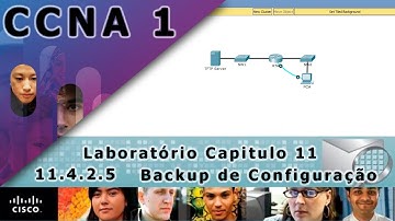 11.4.2.5 Packet Tracer - Backing Up Configuration Files PT/BR