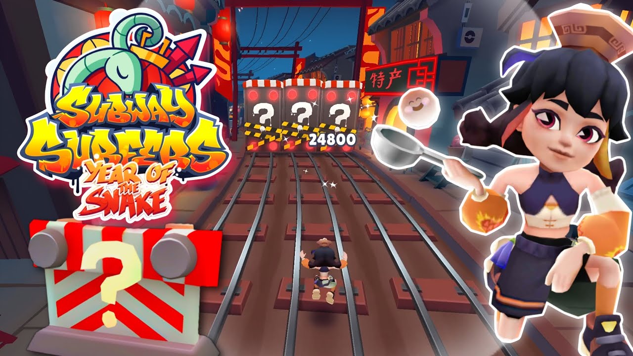 SUBWAY SURFERS MYSTERY HURDLES IN YEAR OF THE SNAKE (LUOYANG) 2025 || GAMEPLAY WITH TANG YUAN!!!!