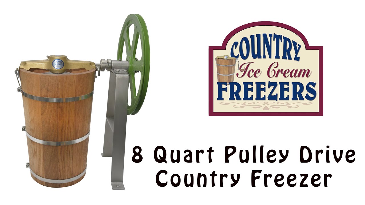 8 Quart Country Freezer Electric Ice Cream Maker
