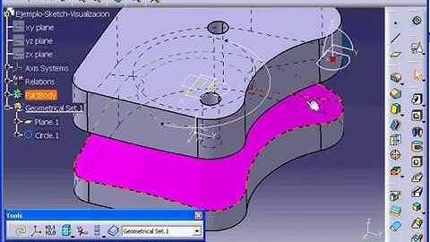 CATIA V5 desde cero. Lección del Sketch. Comandos. Iniciación