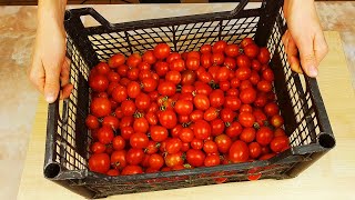 I don't buy tomatoes in winter anymore! A great way to store tomatoes for the winter