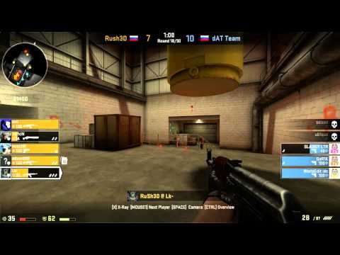 CSGO SLTV StarSeries - Rush3D vs. dAT Team nuke