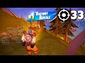 33 Elimination Solo vs Squad Win Zero Build Full Gameplay Chapter 3 Season 2 (Fortnite PC Keyboard)