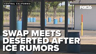 Vendor claims "unfounded immigration raid warning" devastates swap meets across valley
